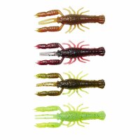 Savage Gear 3D Crayfish Kit 6,7cm Mixed Colors 30-teilig Krebs K&ouml;derset Barsch