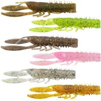 Fox Rage Creature Crayfish 7cm Candy Floss 6St&uuml;ck Krebs Gummik&ouml;der