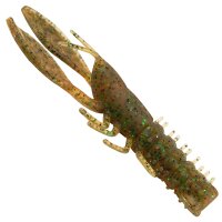 Fox Rage Creature Crayfish 9cm Green Pumpkin 5St&uuml;ck Krebs Gummik&ouml;der